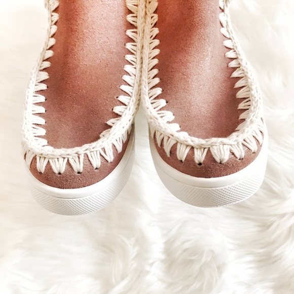 MOU Summer Eskimo Sneaker Low Top Perforated Boot - Picture 9 of 10